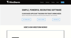 Desktop Screenshot of hirestorm.com